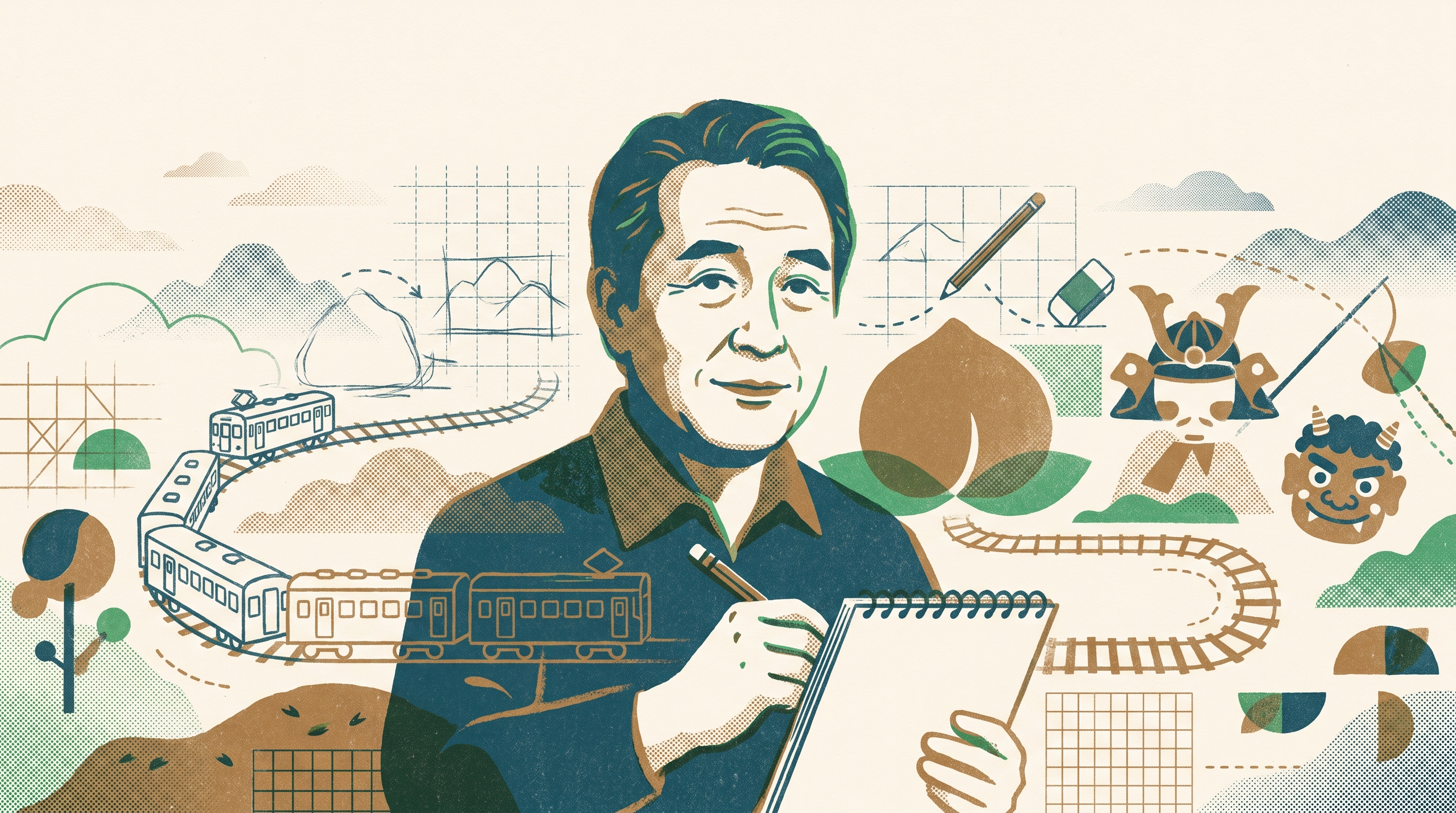 Akira Sakuma — Enjoy Game Japan Museum illustration