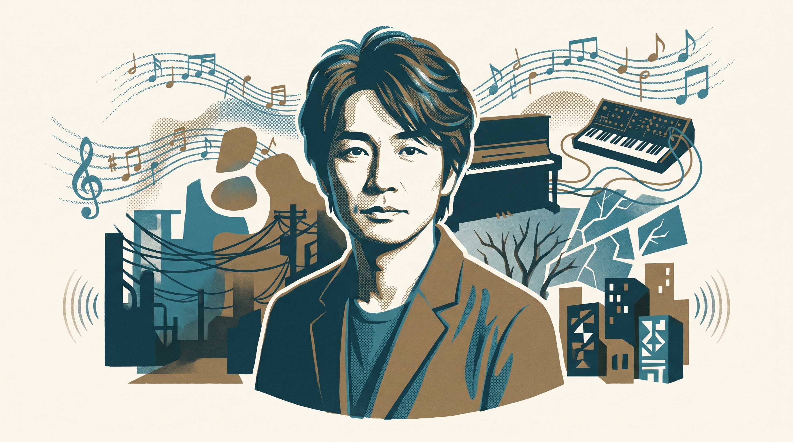 Akira Yamaoka — Enjoy Game Japan Museum illustration