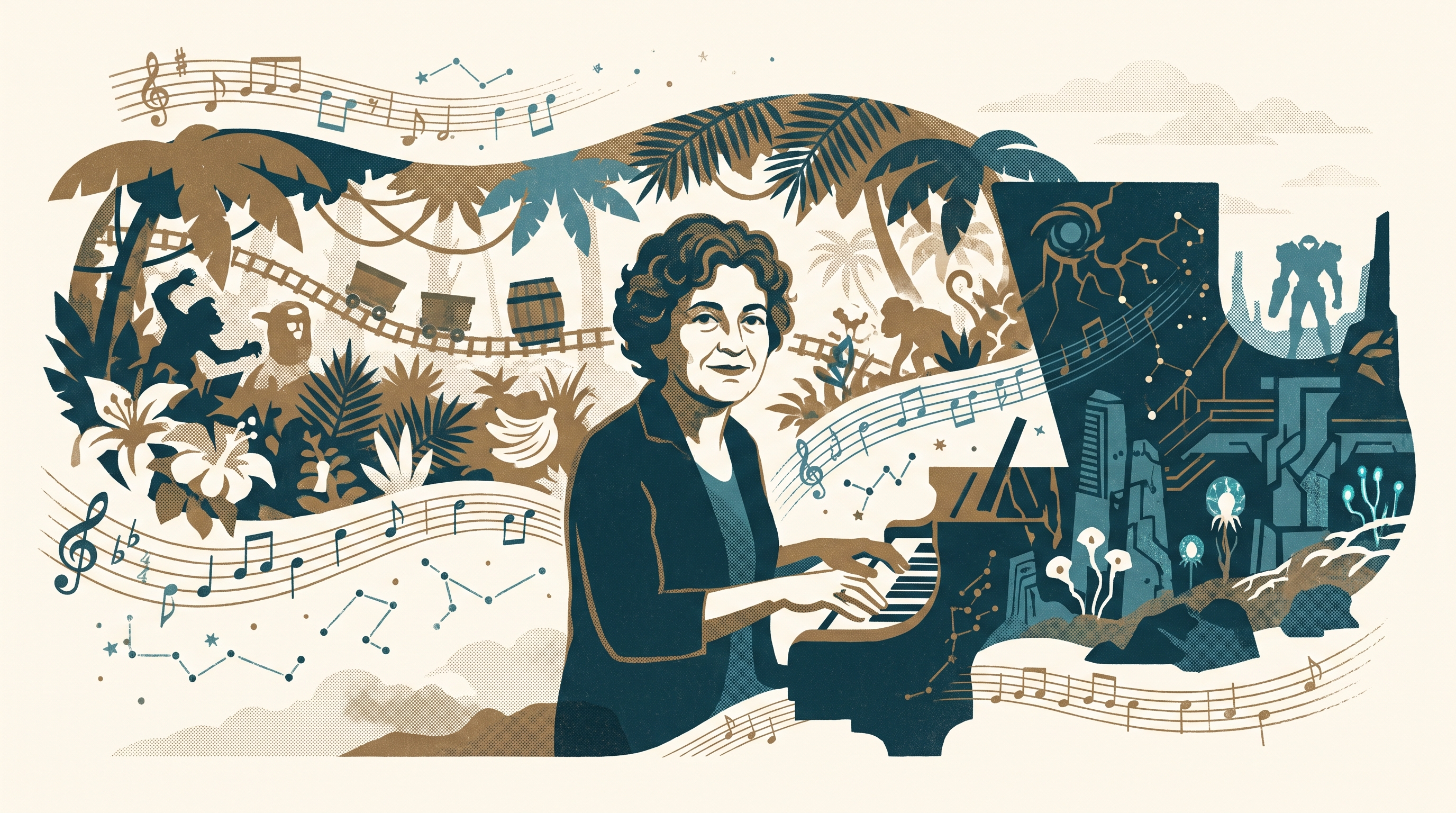 Eveline Fischer — Enjoy Game Japan Museum illustration