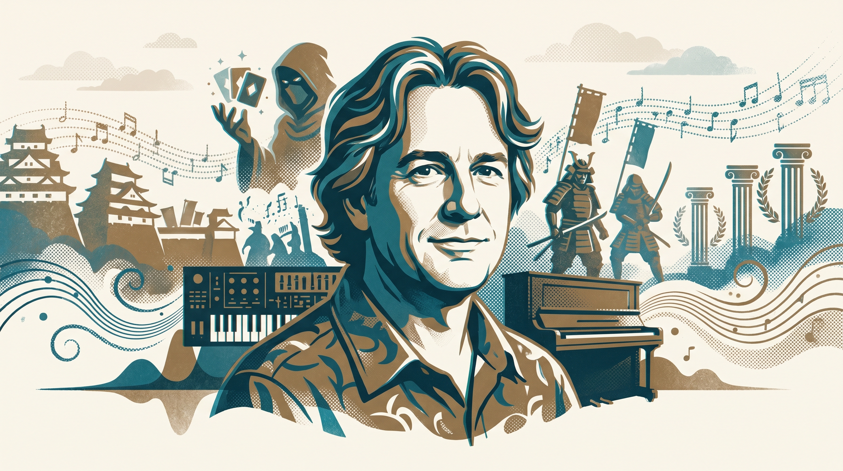 Jeff van Dyck — Enjoy Game Japan Museum illustration