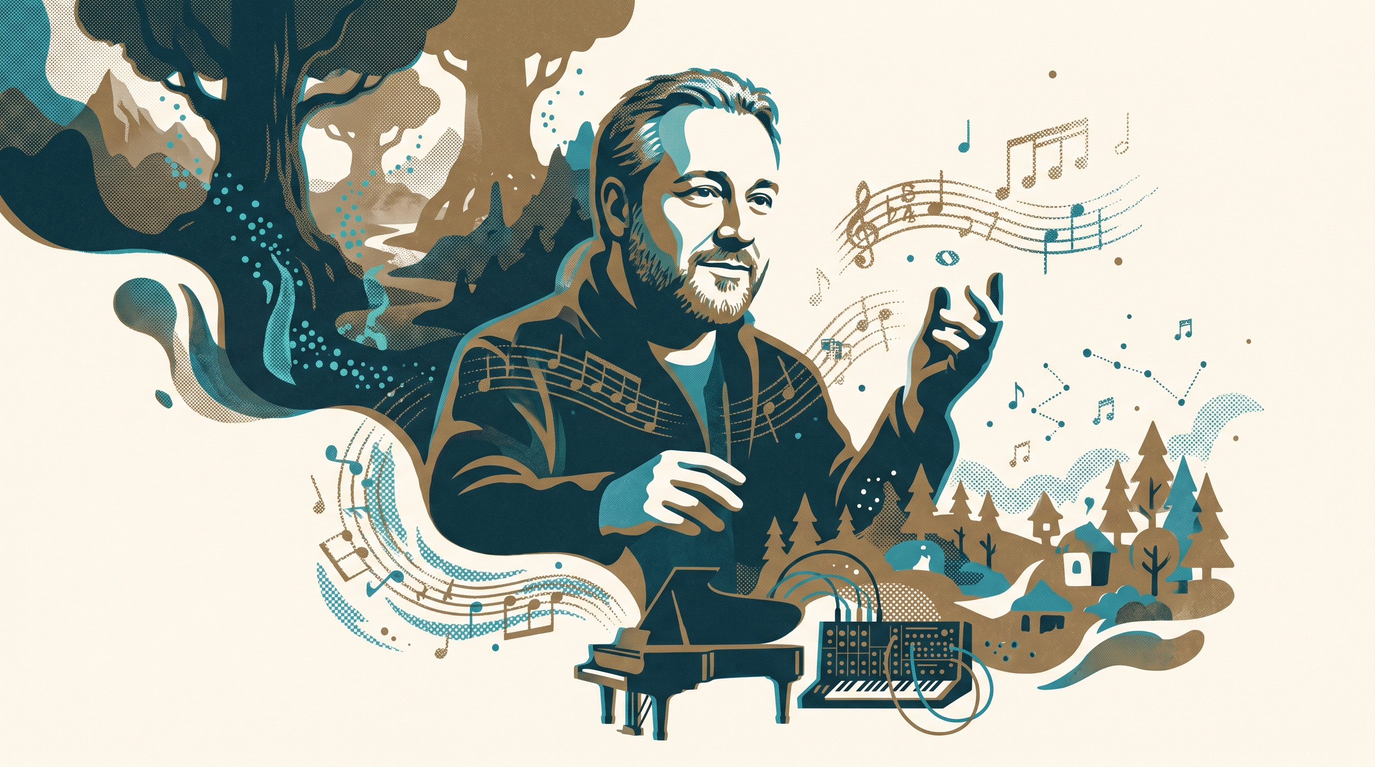 Jeremy Soule — Enjoy Game Japan Museum illustration