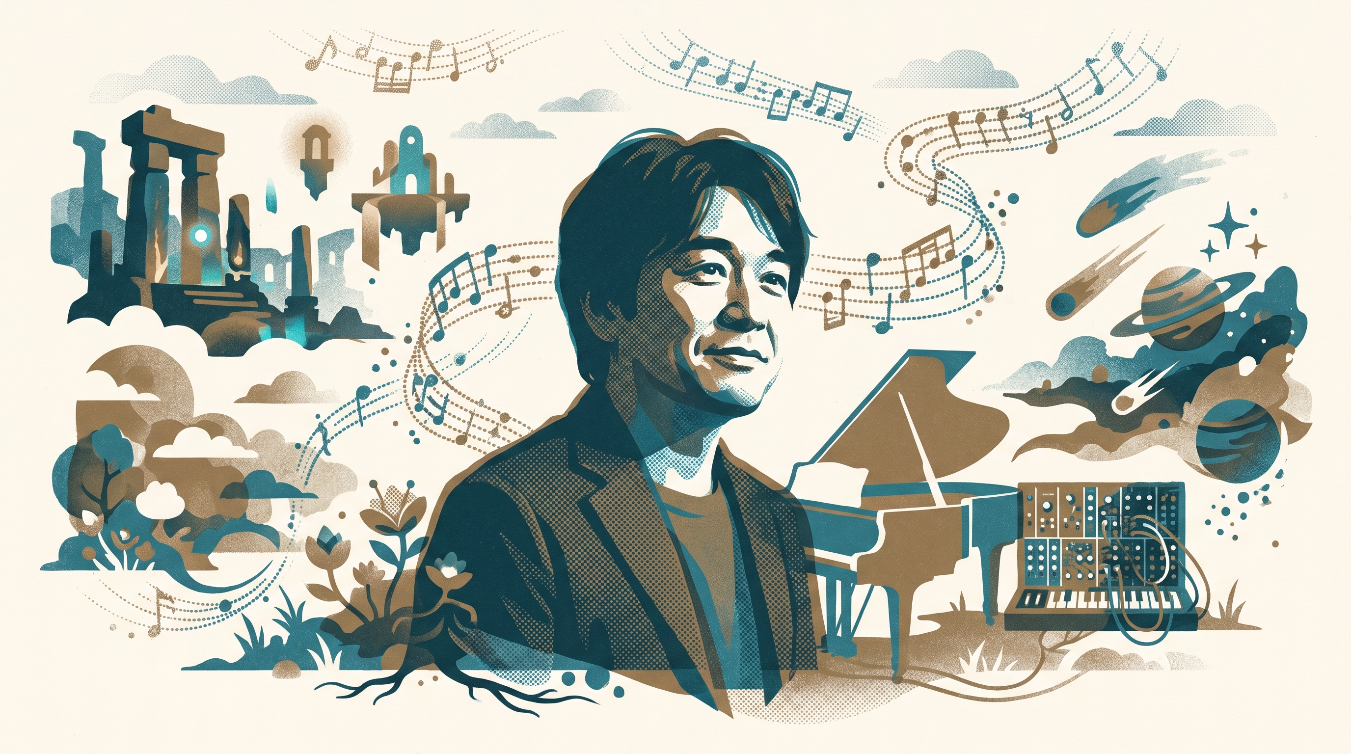 Jun Funahashi — Enjoy Game Japan Museum illustration