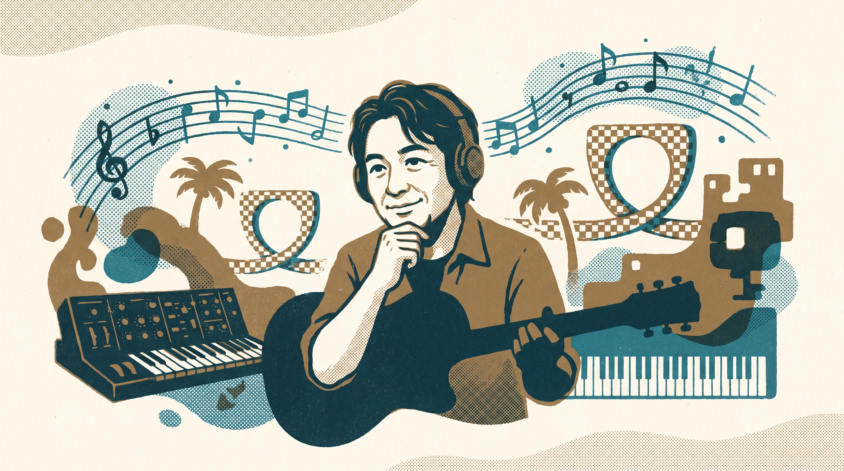 Jun Senoue — Enjoy Game Japan Museum illustration