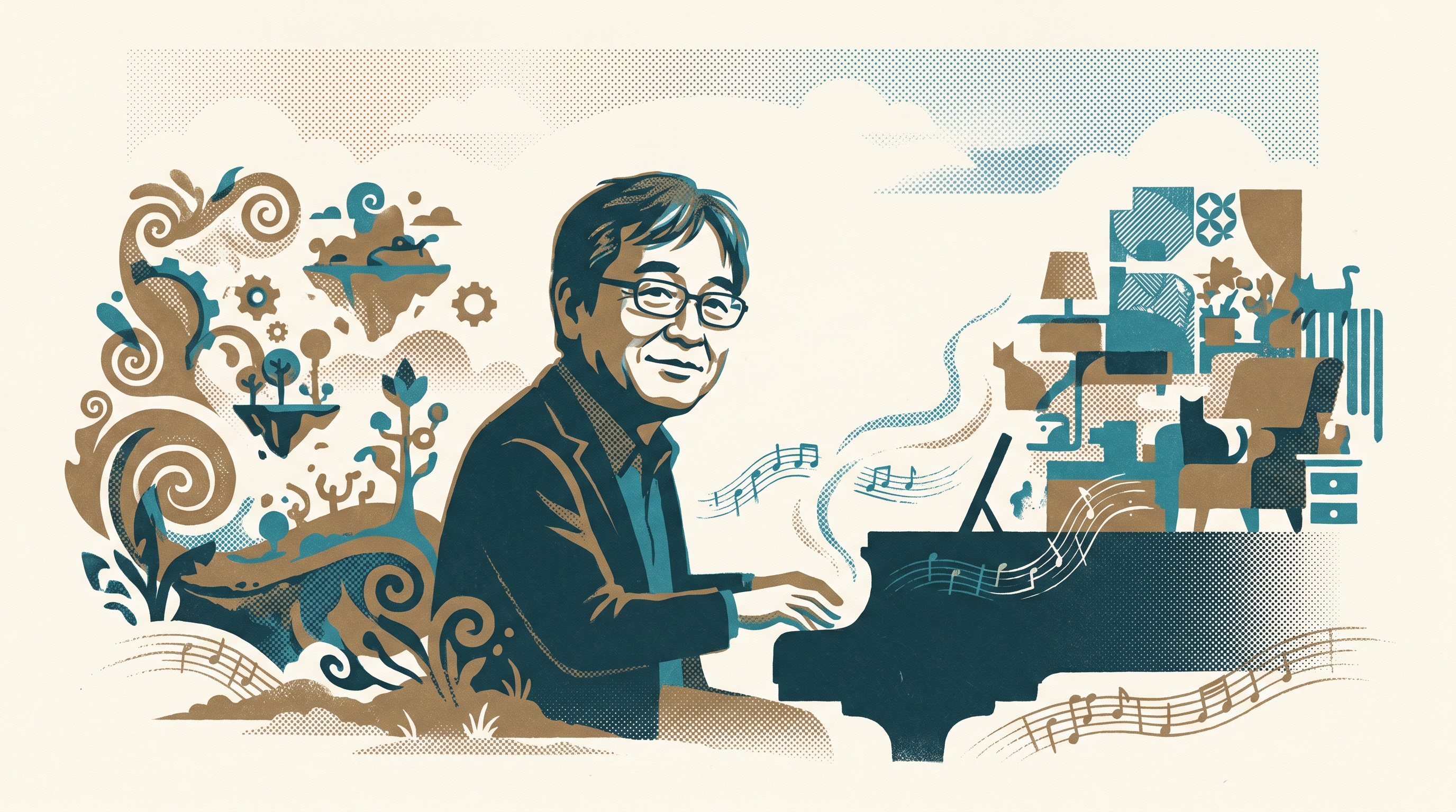 Junichi Nakatsuru — Enjoy Game Japan Museum illustration