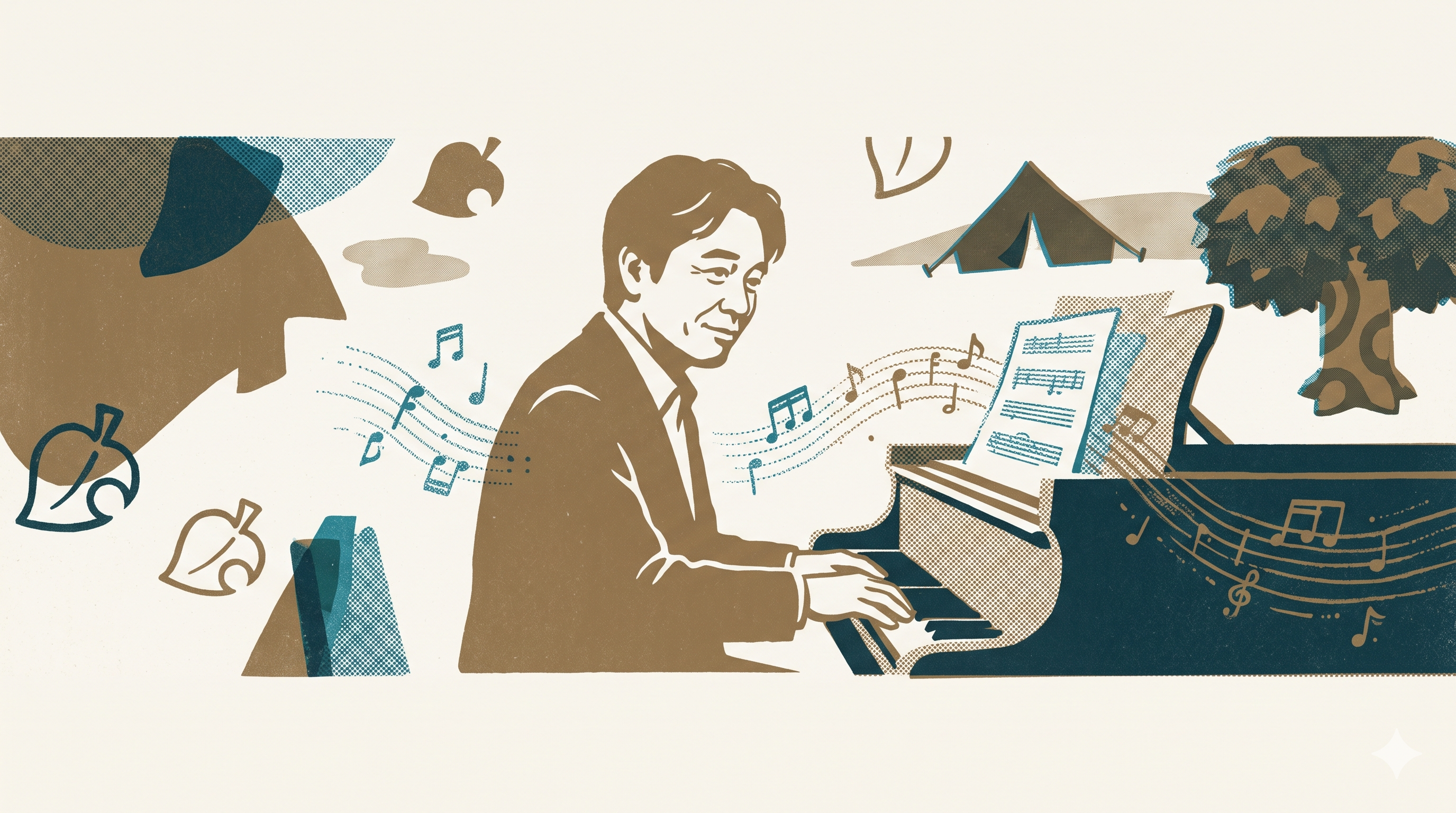 Kazumi Totaka — Enjoy Game Japan Museum illustration