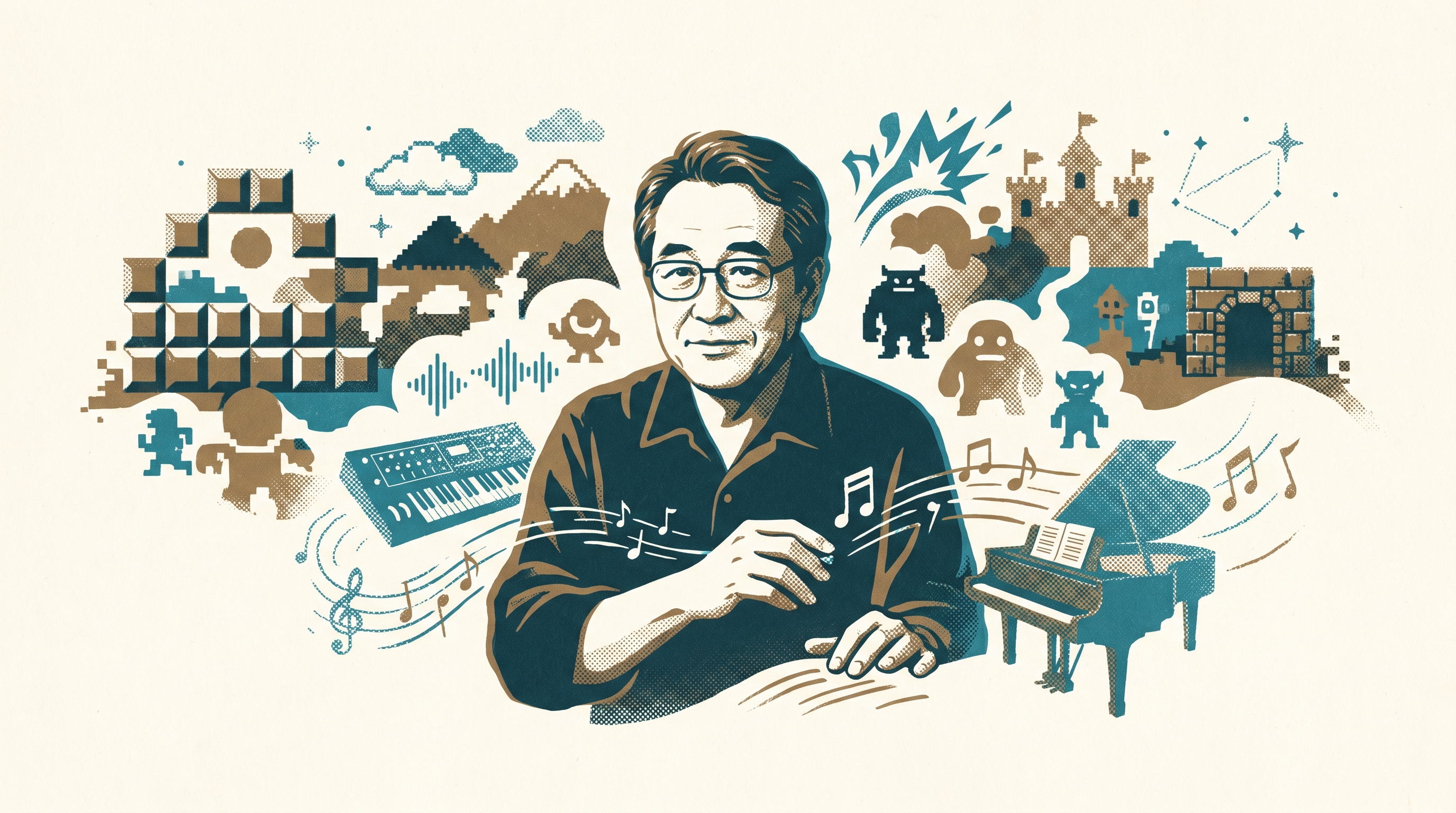 Kazuo Sawa — Enjoy Game Japan Museum illustration