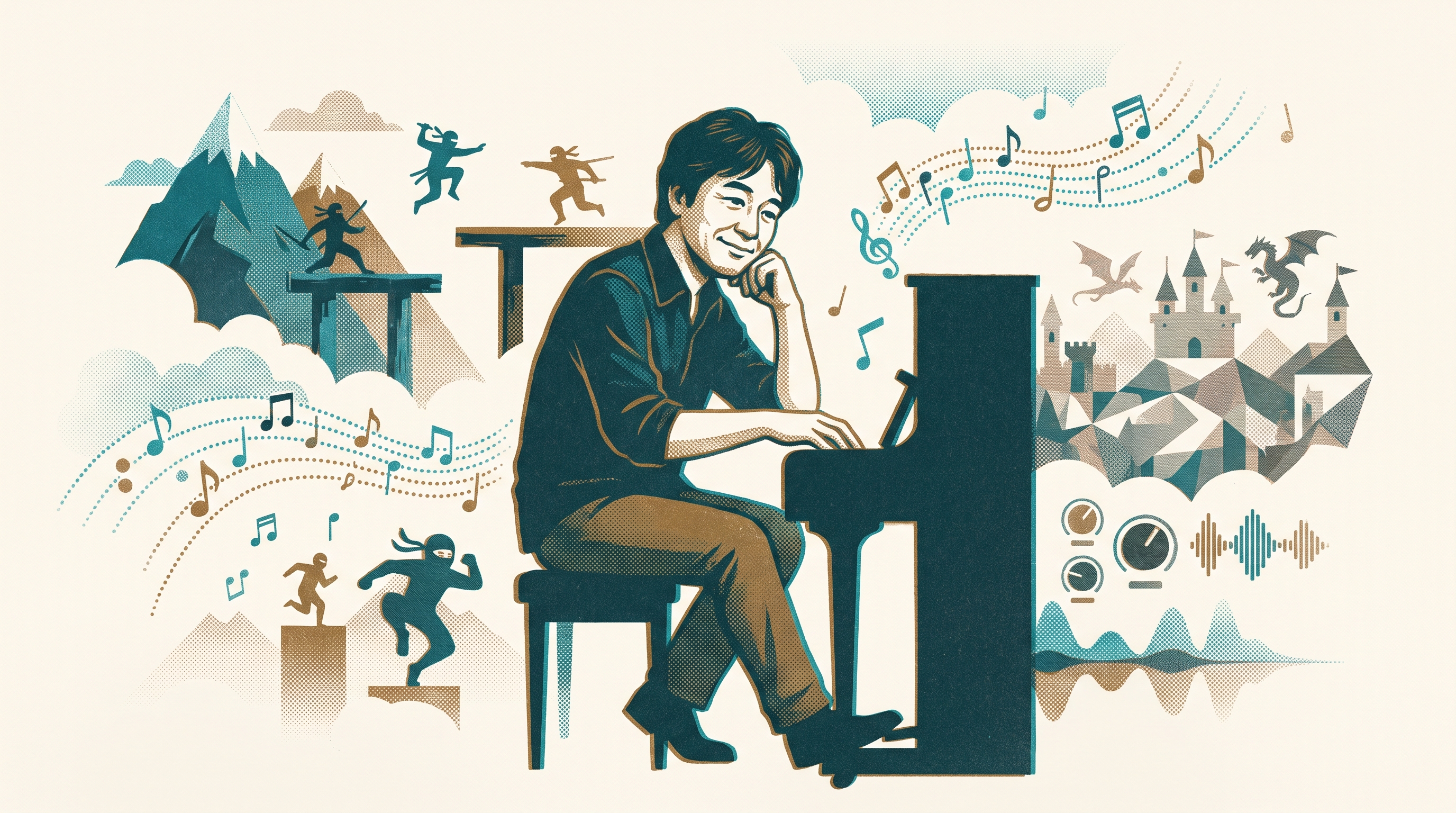 Keiji Yamagishi — Enjoy Game Japan Museum illustration