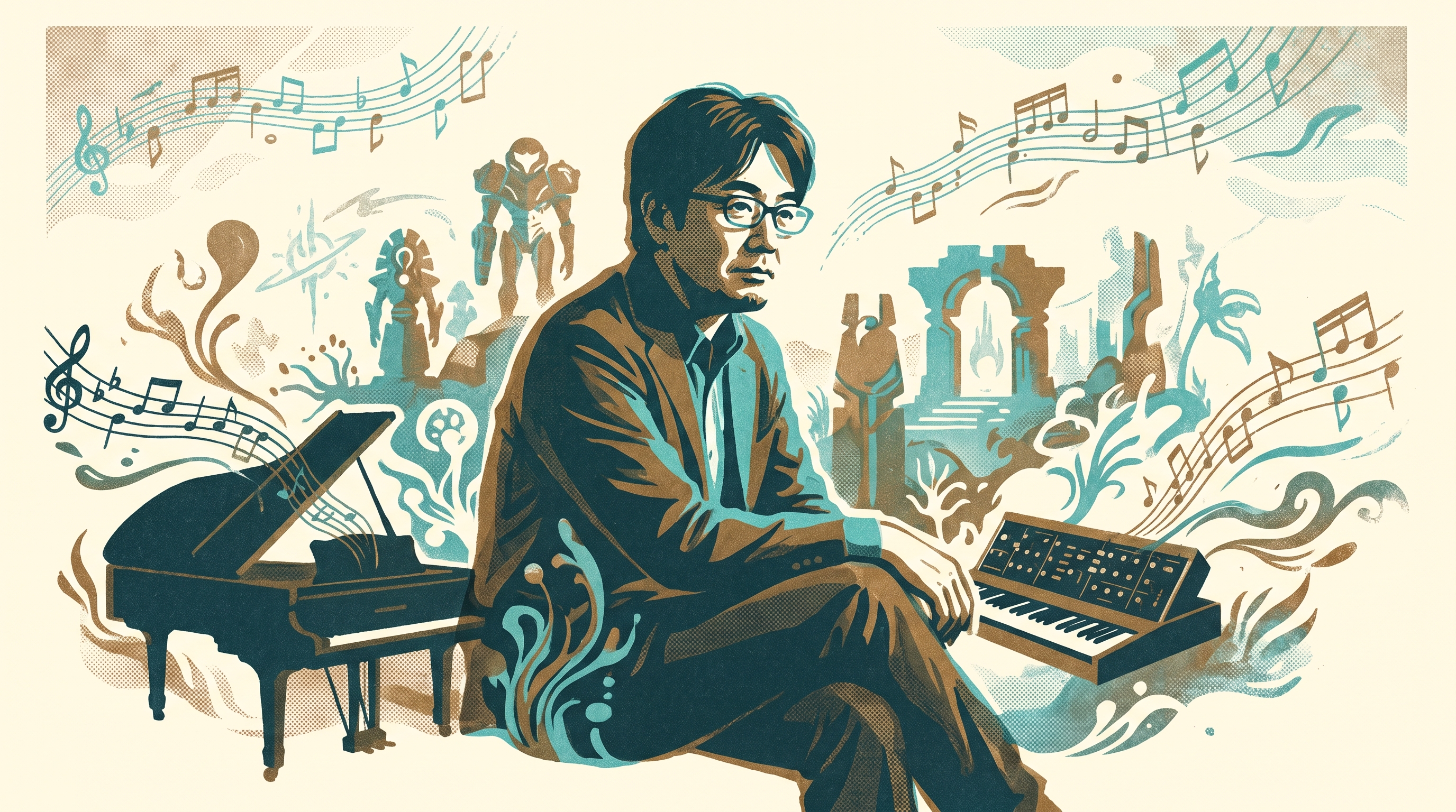 Kenji Yamamoto — Enjoy Game Japan Museum illustration