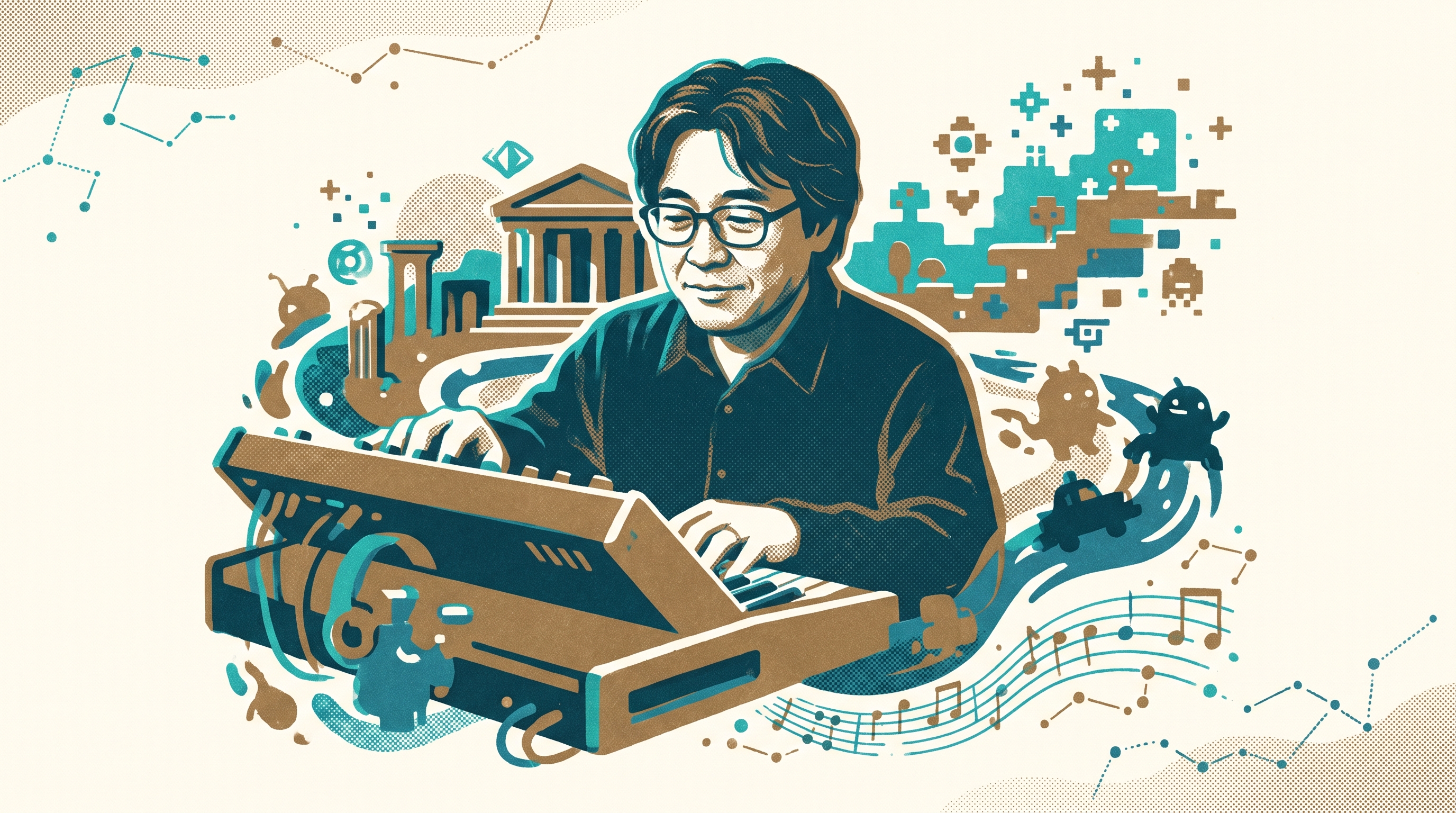 Ryuichi Nitta — Enjoy Game Japan Museum illustration