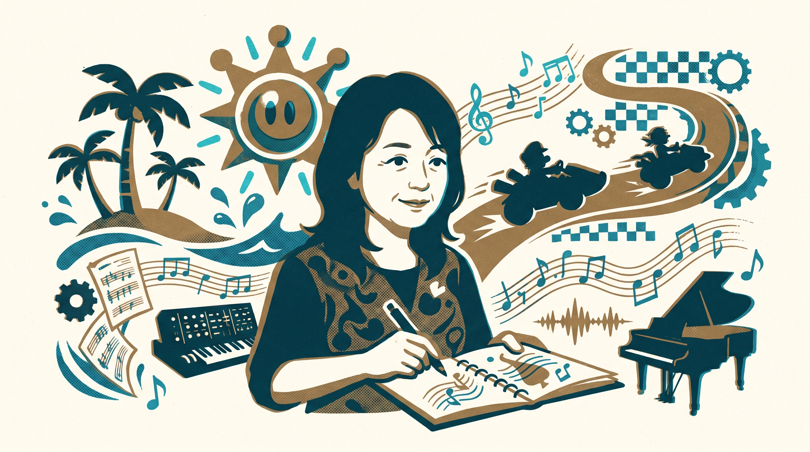 Shinobu Tanaka — Enjoy Game Japan Museum illustration