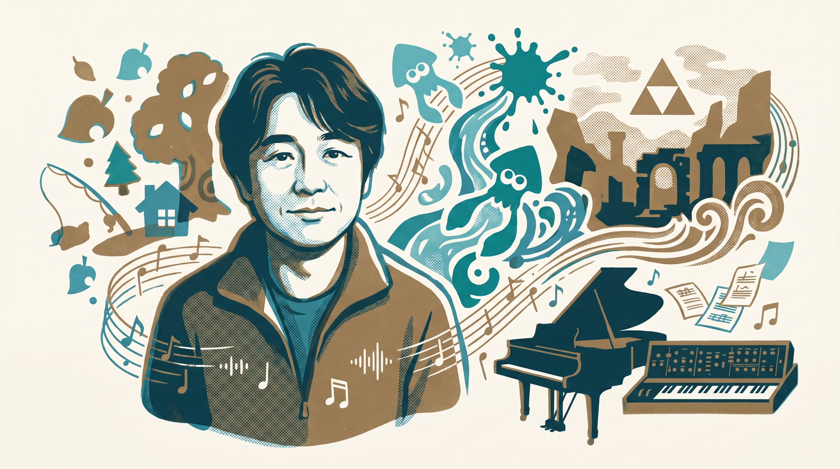 Toru Minegishi — Enjoy Game Japan Museum illustration