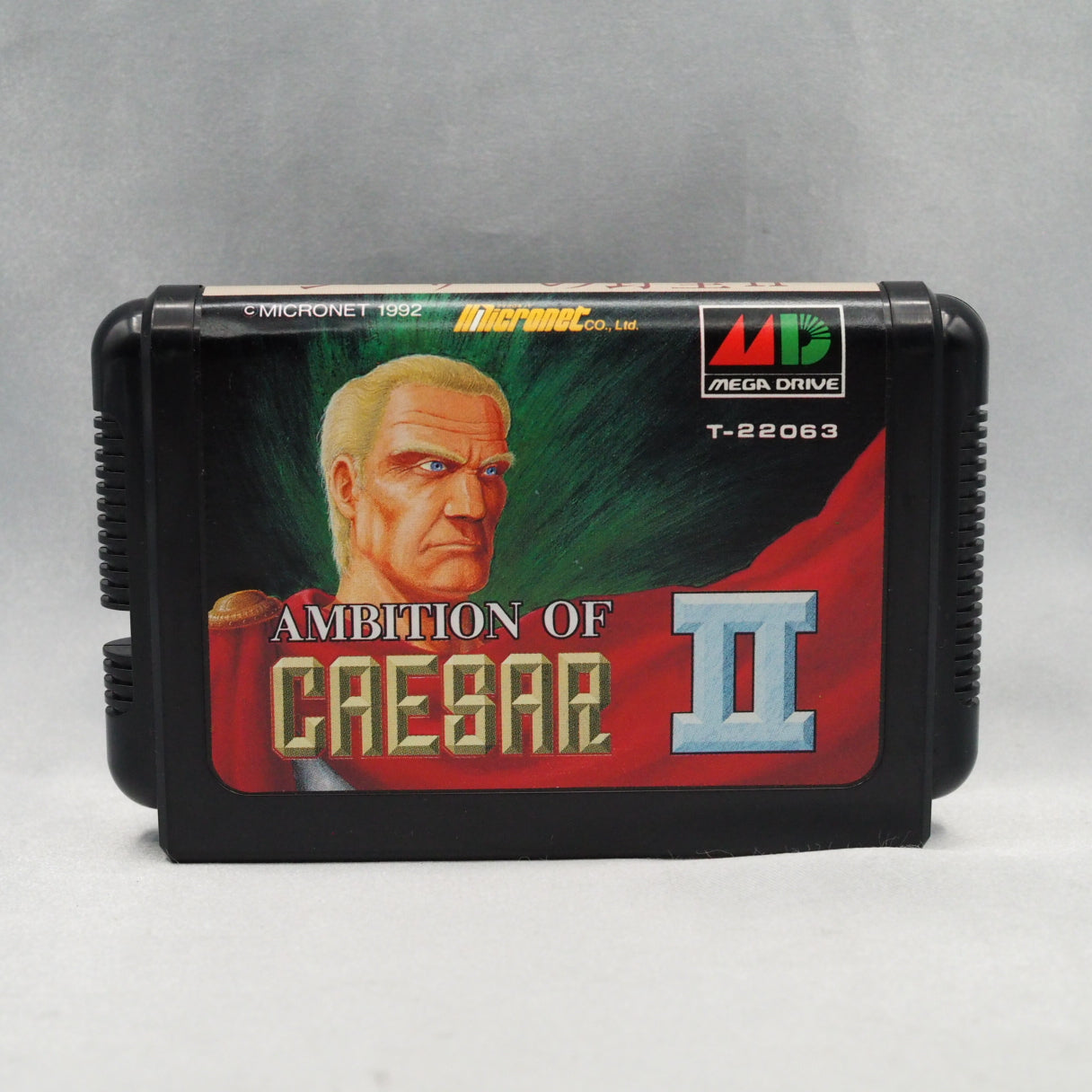 Micronet's 1992 Mega Drive real-time strategy game following Julius Caesar, sequel to Caesar no Yabou and known abroad as War — photo 2