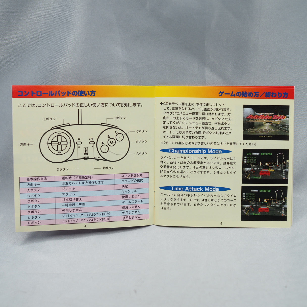 AutoBahn Tokio (3DO, 1995) — Japan-exclusive racing game with four cars and three tracks. Developed by Sinai Enterprise / San — photo 6
