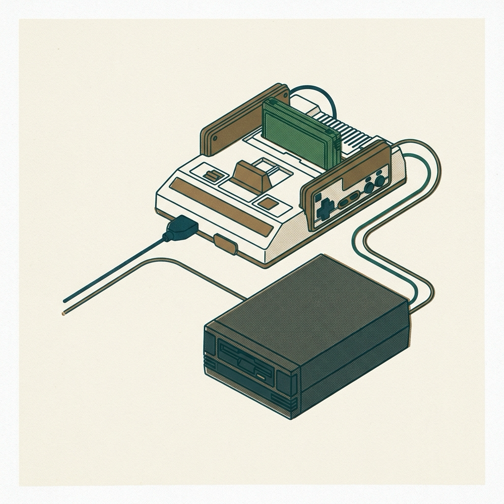 Made for a Fuji TV festival in 1987, redesigned as Super Mario Bros. 2 a year later. Famicom Disk System saved each character