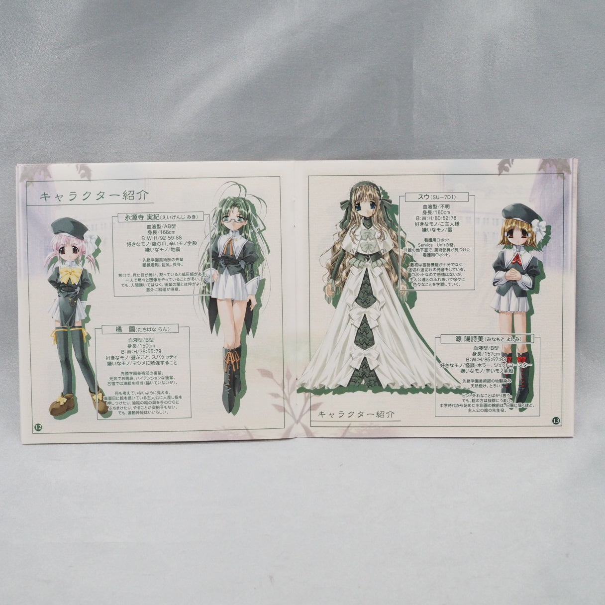 Dream In Pandra's Box / Pandora no Yume (2002, Dreamcast) — a Japan-only loop adventure visual novel published by NEC Interch — photo 6