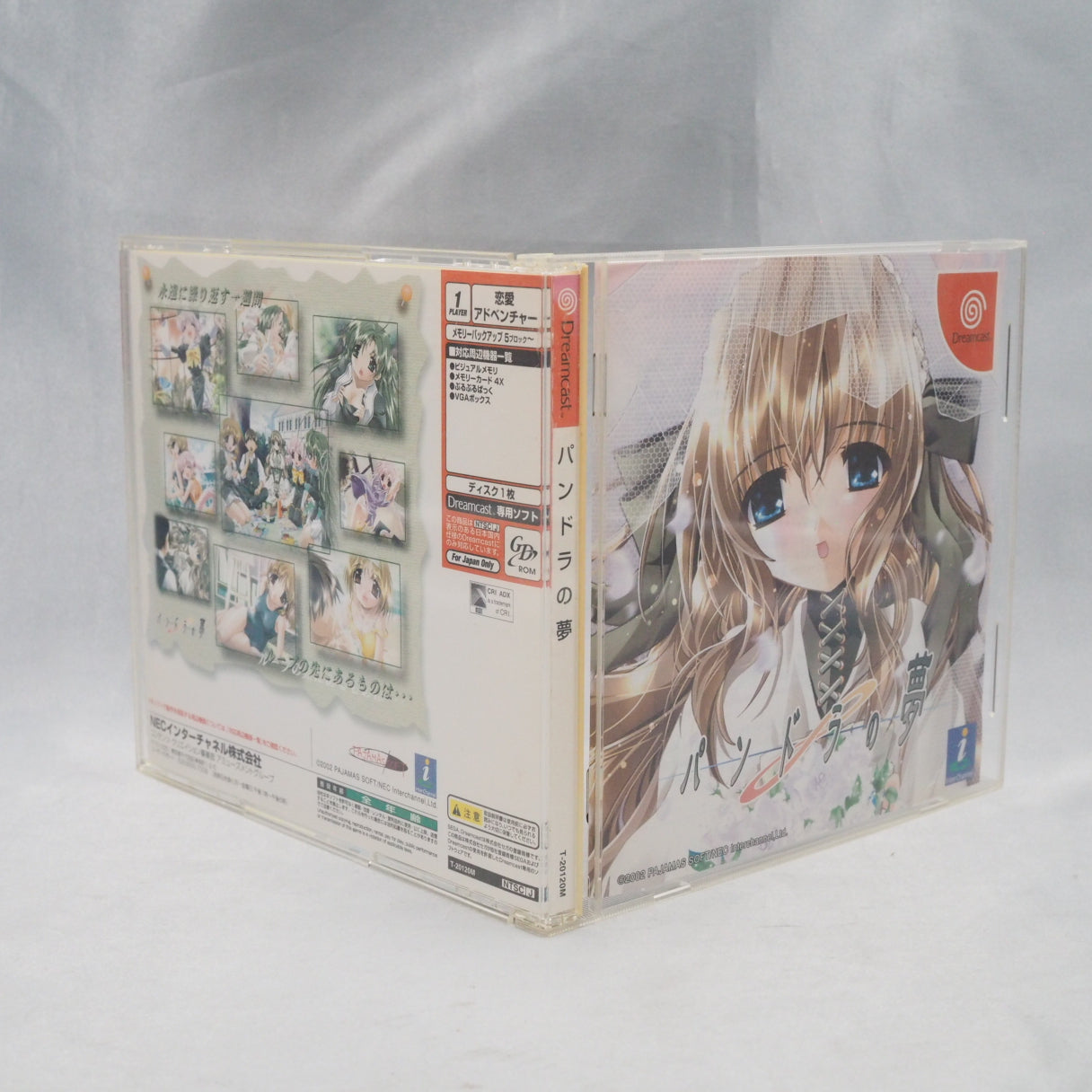 Dream In Pandra's Box / Pandora no Yume (2002, Dreamcast) — a Japan-only loop adventure visual novel published by NEC Interch — photo 10