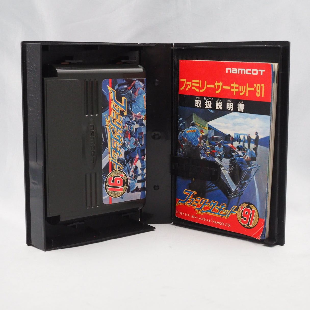 Family Circuit '91 (1991), a Famicom top-down racer by Game Studio and Namco, with deep car tuning and a rare built-in track  — photo 12