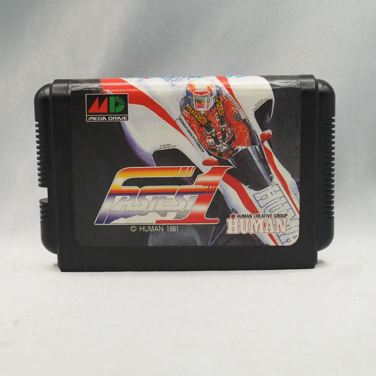 Human Entertainment's Japan-only 1991 Mega Drive Formula One racer, with sixteen real-world circuits and simulation-leaning h — photo 2