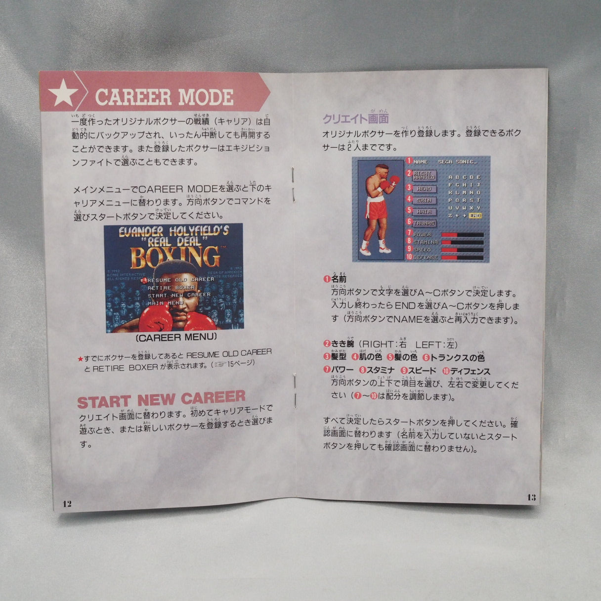 Sega's 1992 Mega Drive boxing game starring heavyweight champion Evander Holyfield, with a career mode against a roster of fi — photo 8