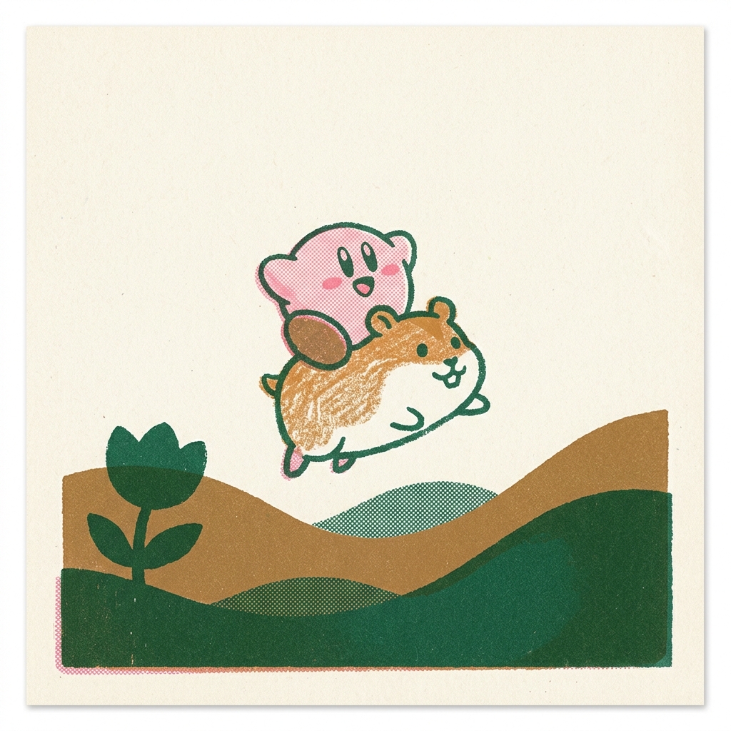 Kirby's Dream Land 3 for Super Famicom / SNES (1997) — HAL Laboratory's crayon-art Kirby platformer with five animal friends.