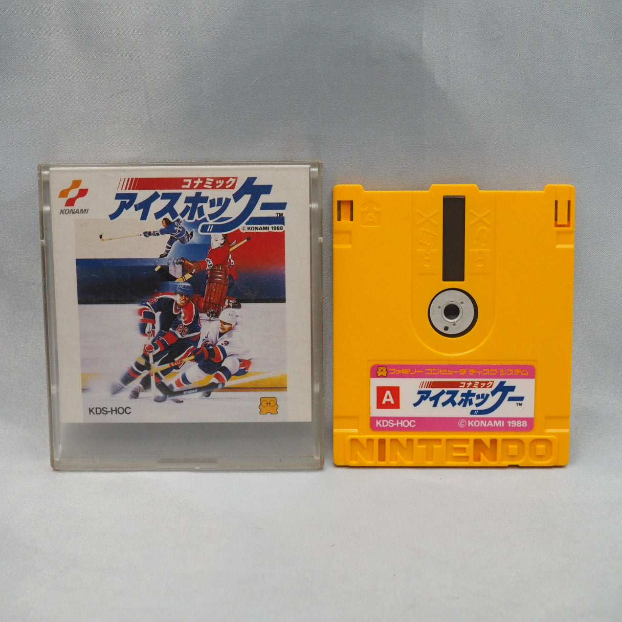 Konamic Ice Hockey (1988), Konami's Famicom Disk System hockey game, the Japanese version of Blades of Steel.