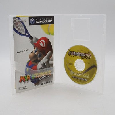 Mario Power Tennis (GameCube, 2004) by Camelot. Each character has unique Power Shots. The team scrapped a serious tennis sim — photo 6