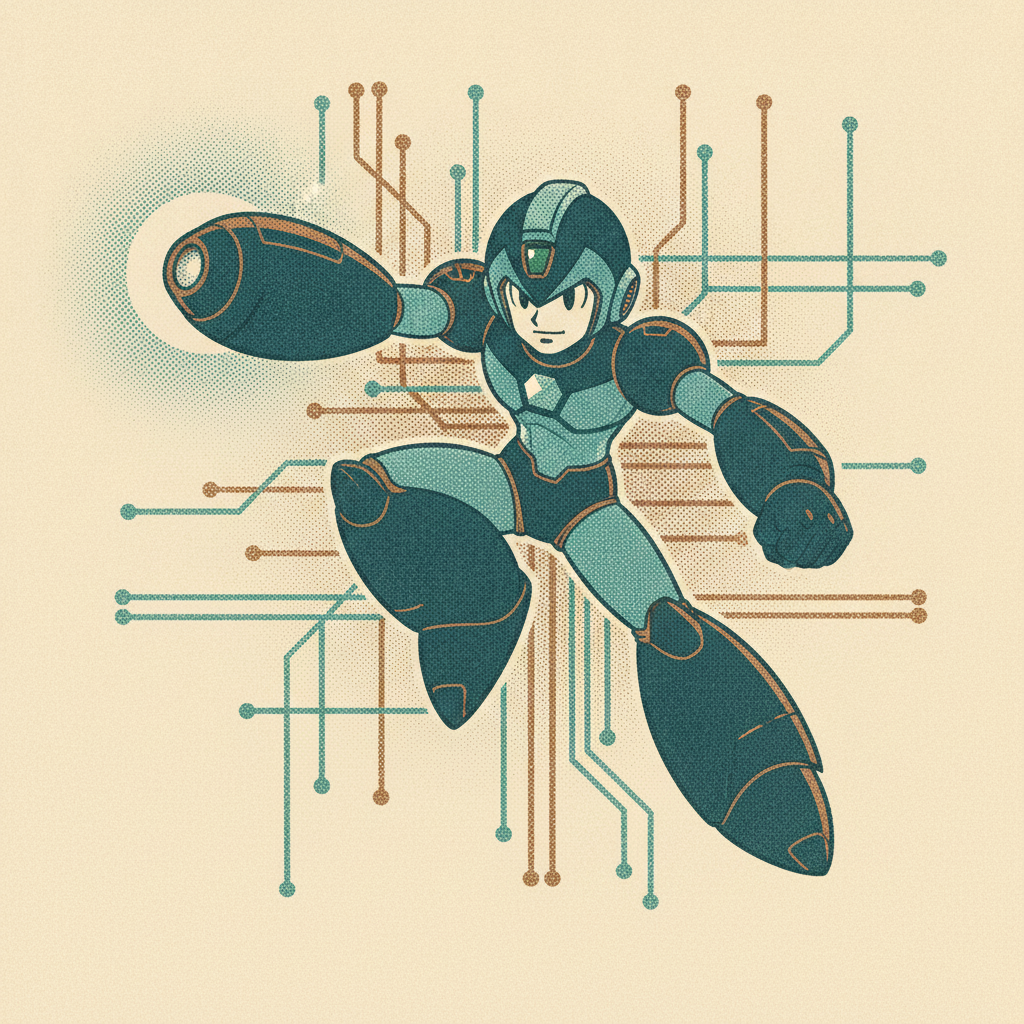 X infiltrates a virtual simulation — new story, SNES-era bosses in handheld form. Mega Man Xtreme (2000, Game Boy Color). Jap