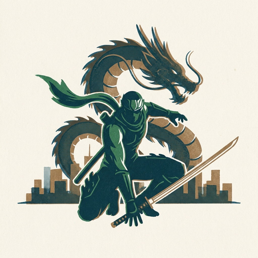 Ninja Gaiden II: The Dark Sword of Chaos for Famicom / NES (1990) — cinematic action platformer with shadow clone combat and 