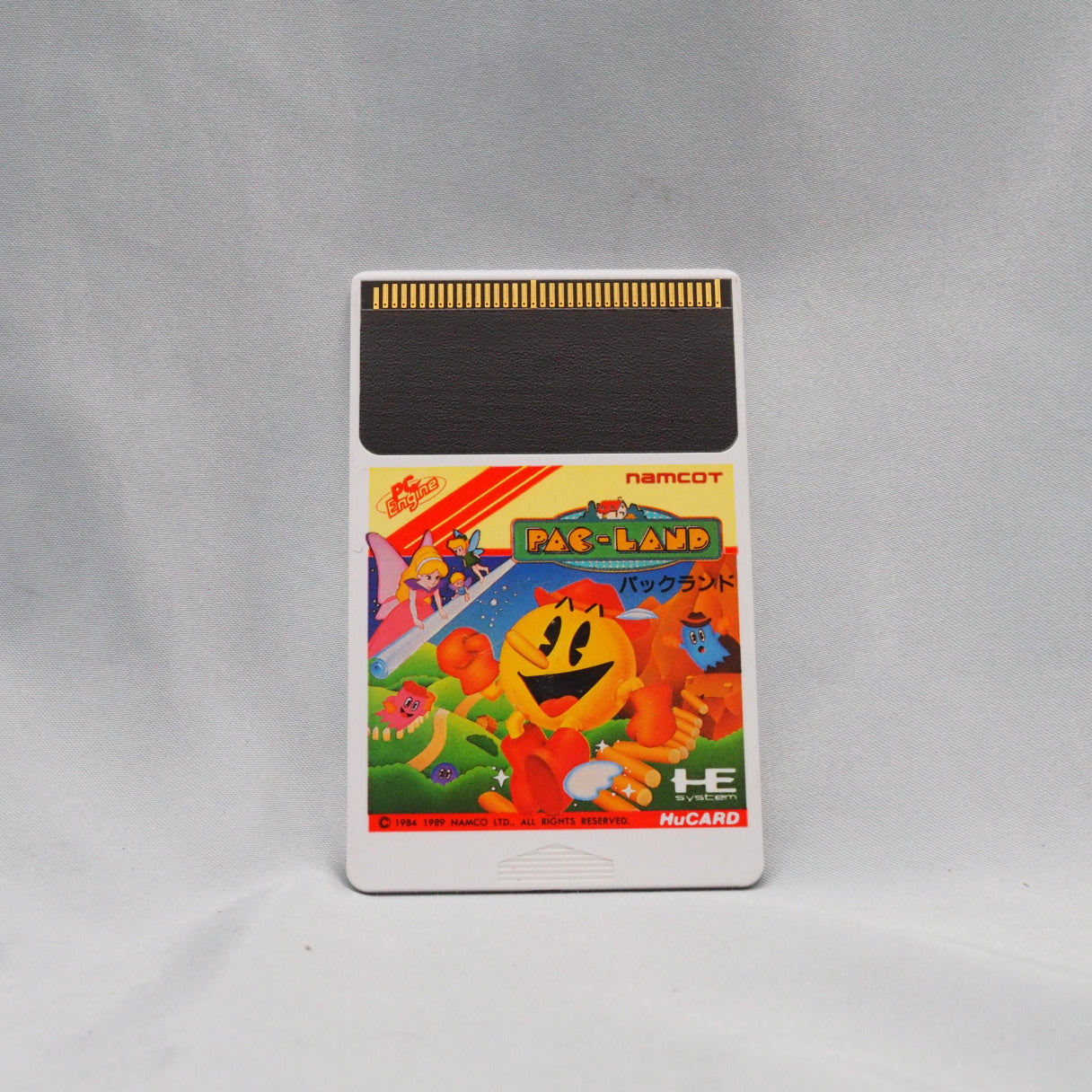 Pac-Land (PC Engine, 1989) — Namco's 1984 arcade sequel replaced the maze with side-scrolling platforming. The PC Engine vers