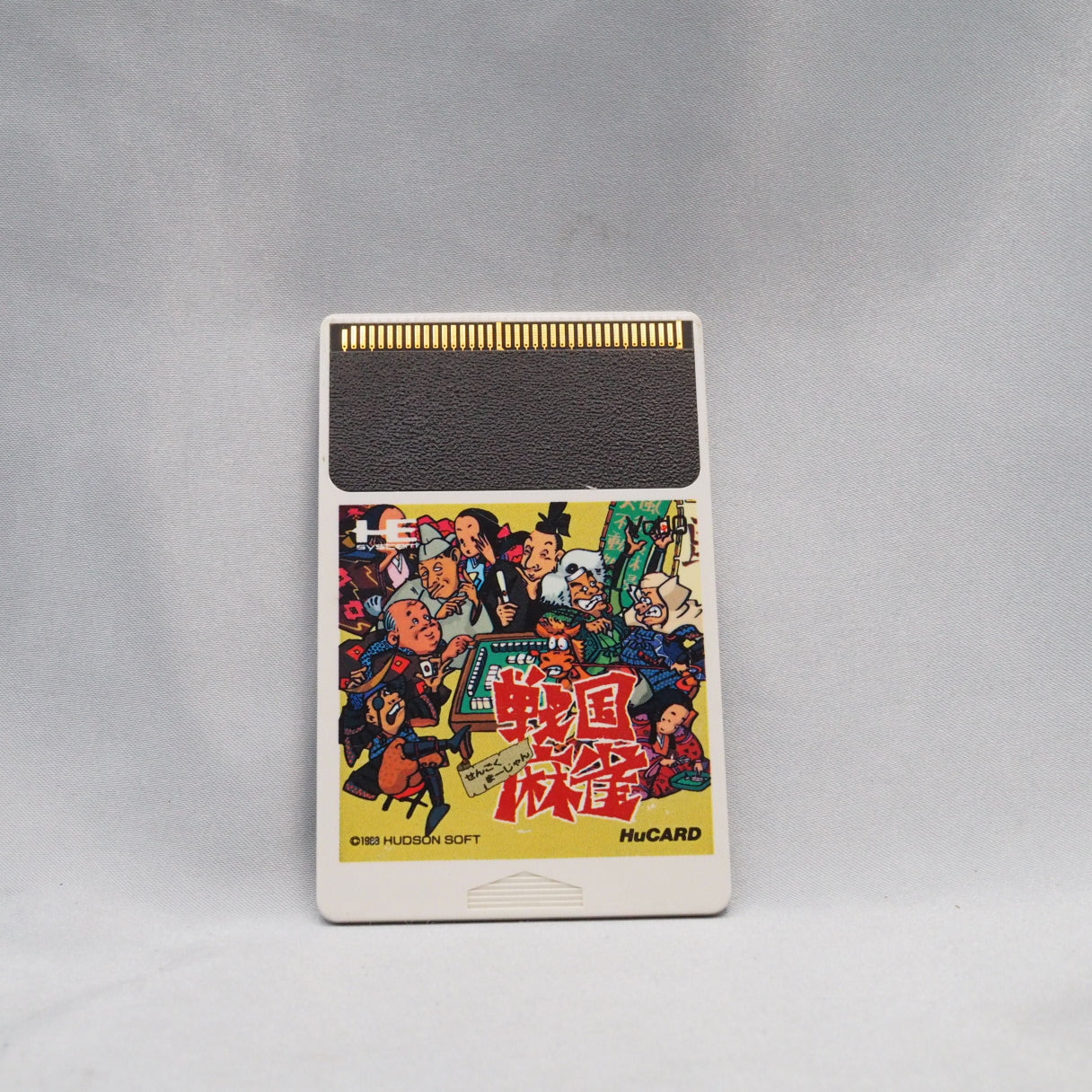 Sengoku Mahjong (PC Engine, 1988) — The first mahjong game for the PC Engine. Twelve warlords settle territorial disputes acr