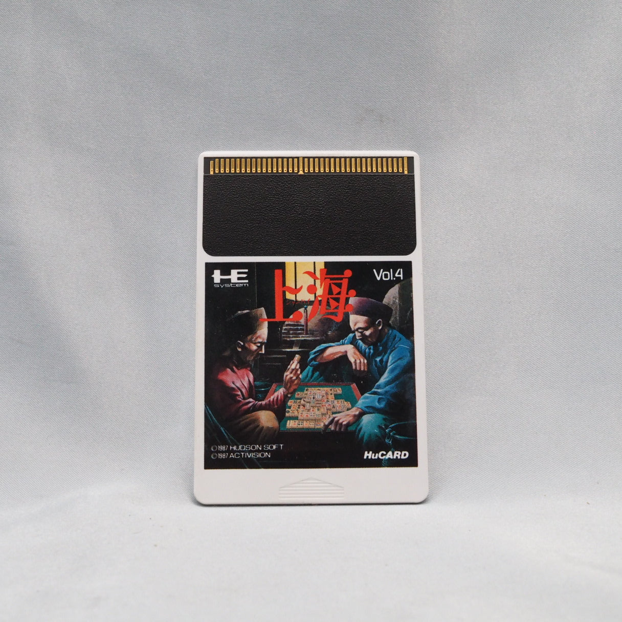 Shanghai (PC Engine) — the mahjong-tile solitaire Brodie Lockard built on a hospital-room PLATO terminal in 1981, which went 