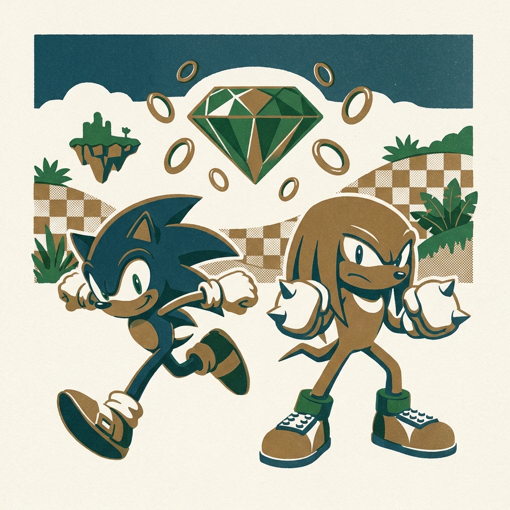Sonic & Knuckles for mega drive (1994) — collector's guide and memories from players worldwide.