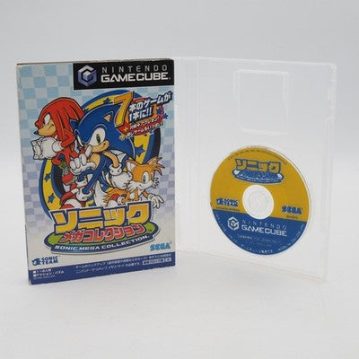 Sonic Mega Collection (GameCube, 2002) — seven Genesis Sonic games preserved through emulation, with high-resolution scans of