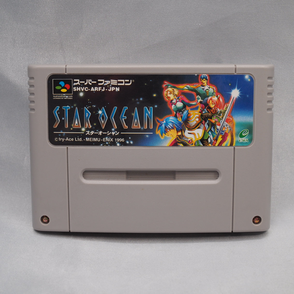 Star Ocean (1996), tri-Ace's debut Super Famicom action RPG published by Enix, blending fantasy adventure with science-fictio — photo 2