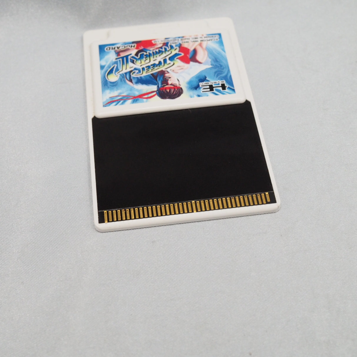 Street Fighter II' Champion Edition on PC Engine (1993): Capcom's fighter on a 20-Mbit HuCard with the four bosses and barrel — photo 3