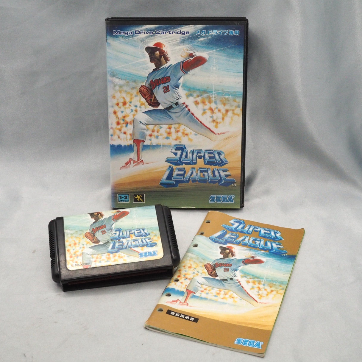 Sega's 1989 Mega Drive baseball game, released in Japan as Super League and localized abroad as Tommy Lasorda Baseball.