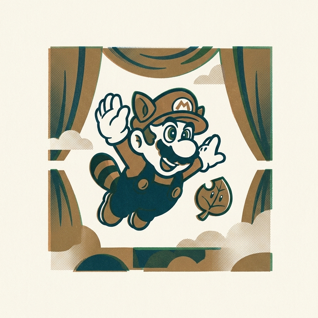 A Hollywood film in 1989 existed solely to advertise this game before US launch. Super Mario Bros. 3 (Famicom, 1988) — six ti
