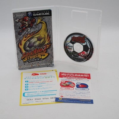 Super Mario Strikers (GameCube, 2005) — the first Mario game developed by a North American studio. No fouls, no referees, and