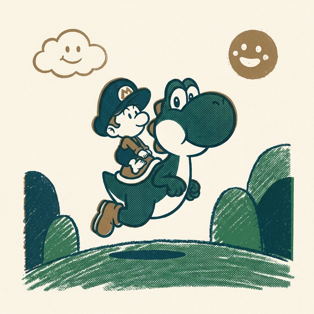 Super Mario World 2: Yoshi's Island for super famicom (1995) — collector's guide and memories from players worldwide.