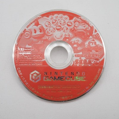Super Monkey Ball 2 (GameCube, 2002) — tilting-platform puzzles plus twelve party games including racing, fighting, bowling, 