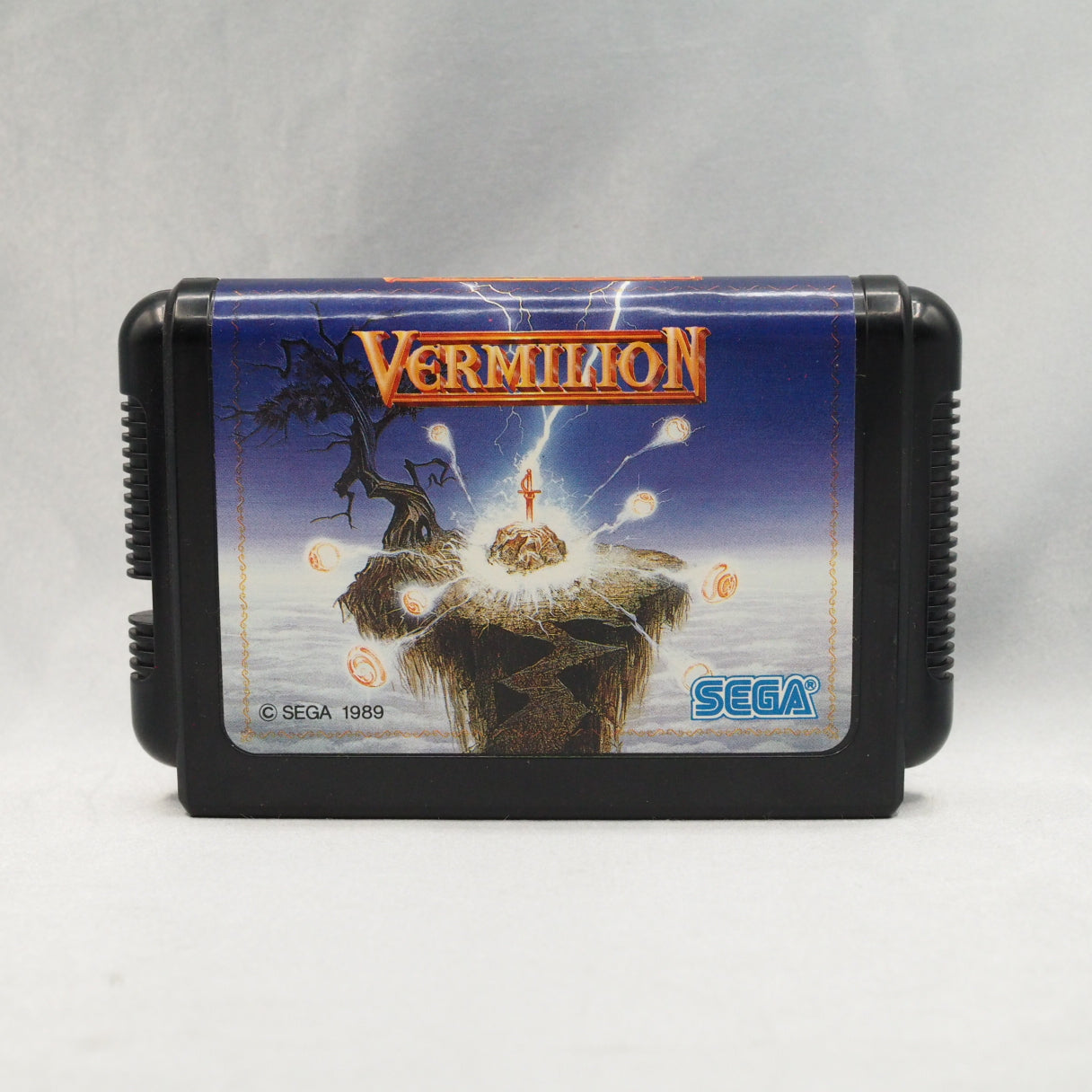 Sword of Vermilion (1989, Mega Drive) is Sega's early action RPG, mixing overhead, first-person and side-view play under Yu S — photo 2