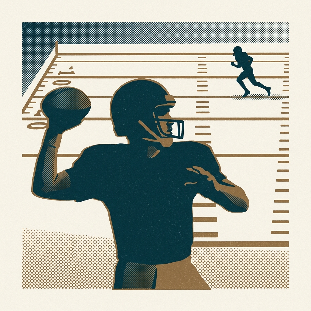 Once Bo Jackson broke through the line, a touchdown was virtually certain. Tecmo Bowl (NES, 1989) — NFL football reduced to p