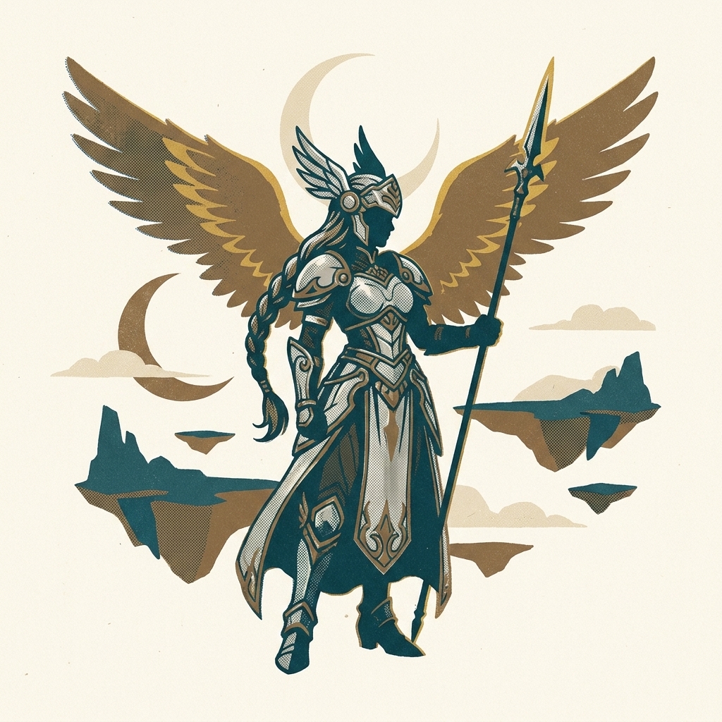 Built by tri-Ace and released at the very end of the PlayStation era. Valkyrie Profile (1999, tri-Ace) — Lenneth collects fal