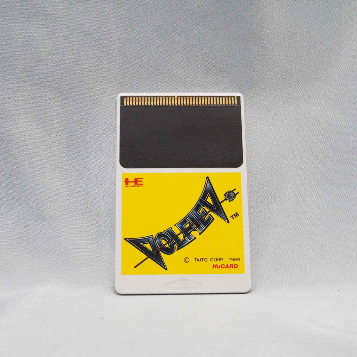 Taito's sci-fi successor to Qix. Pilot a ship to claim screen territory while dodging enemies; ported to PC Engine HuCard in 