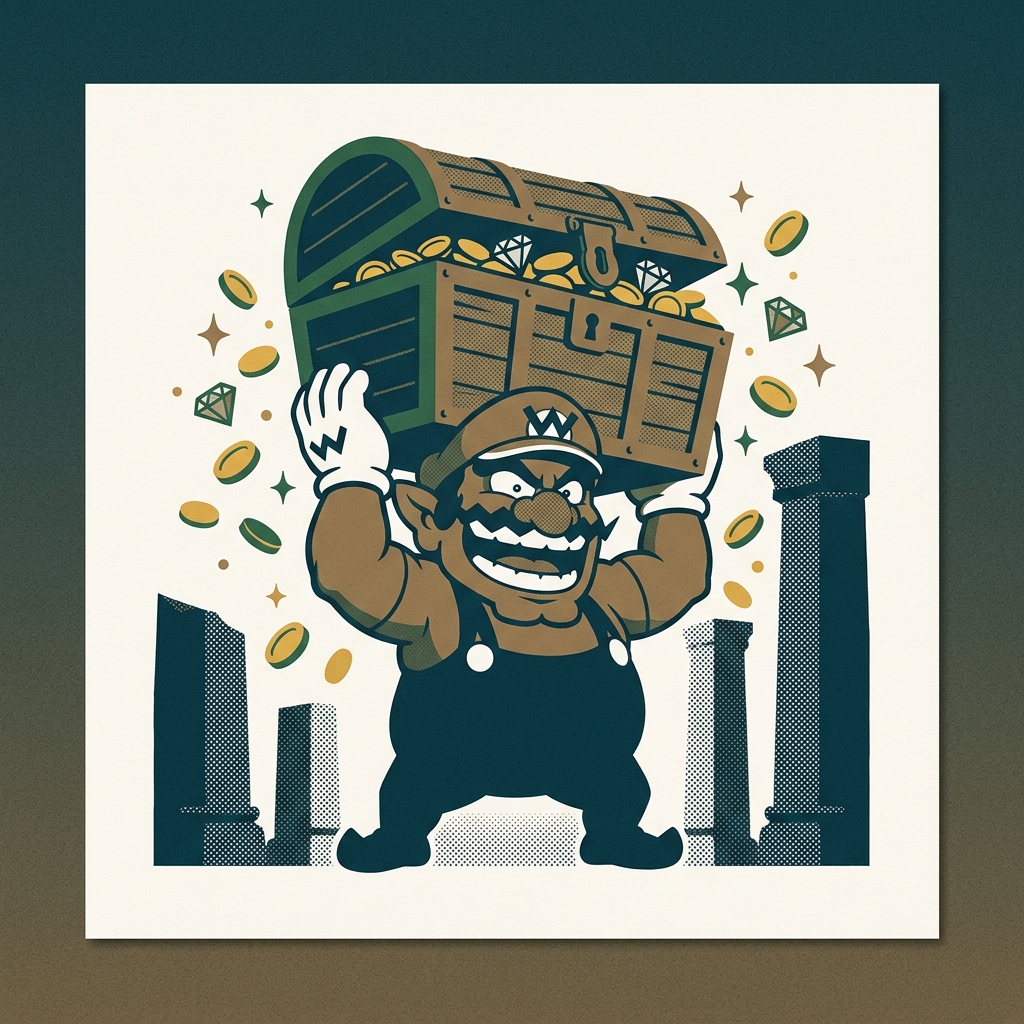 Treasure built a Nintendo GameCube brawler for Wario in 2003 — their only Nintendo collab. Punch, grab, piledriver through fo
