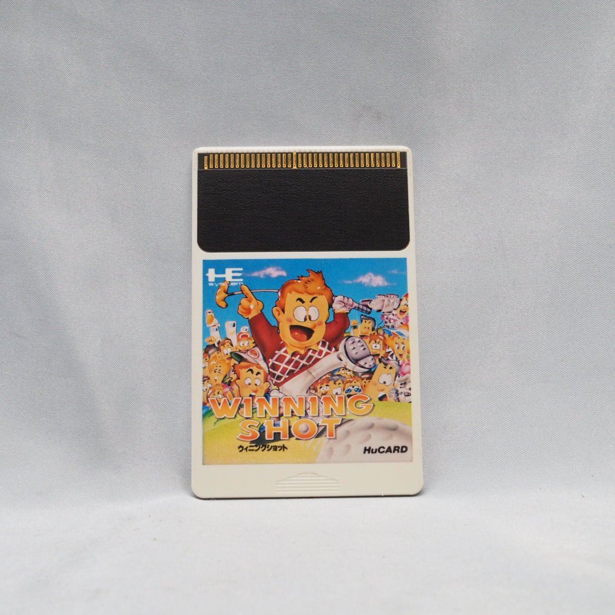 Winning Shot (PC Engine, 1989) — Data East's golf simulator and the first golf game released for the PC Engine. Features stro
