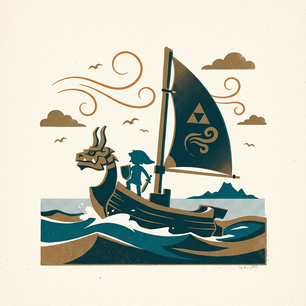 Fans called it Celda before anyone played it. Wind Waker (GameCube, 2002) — Nintendo chose cel-shading because photorealism a