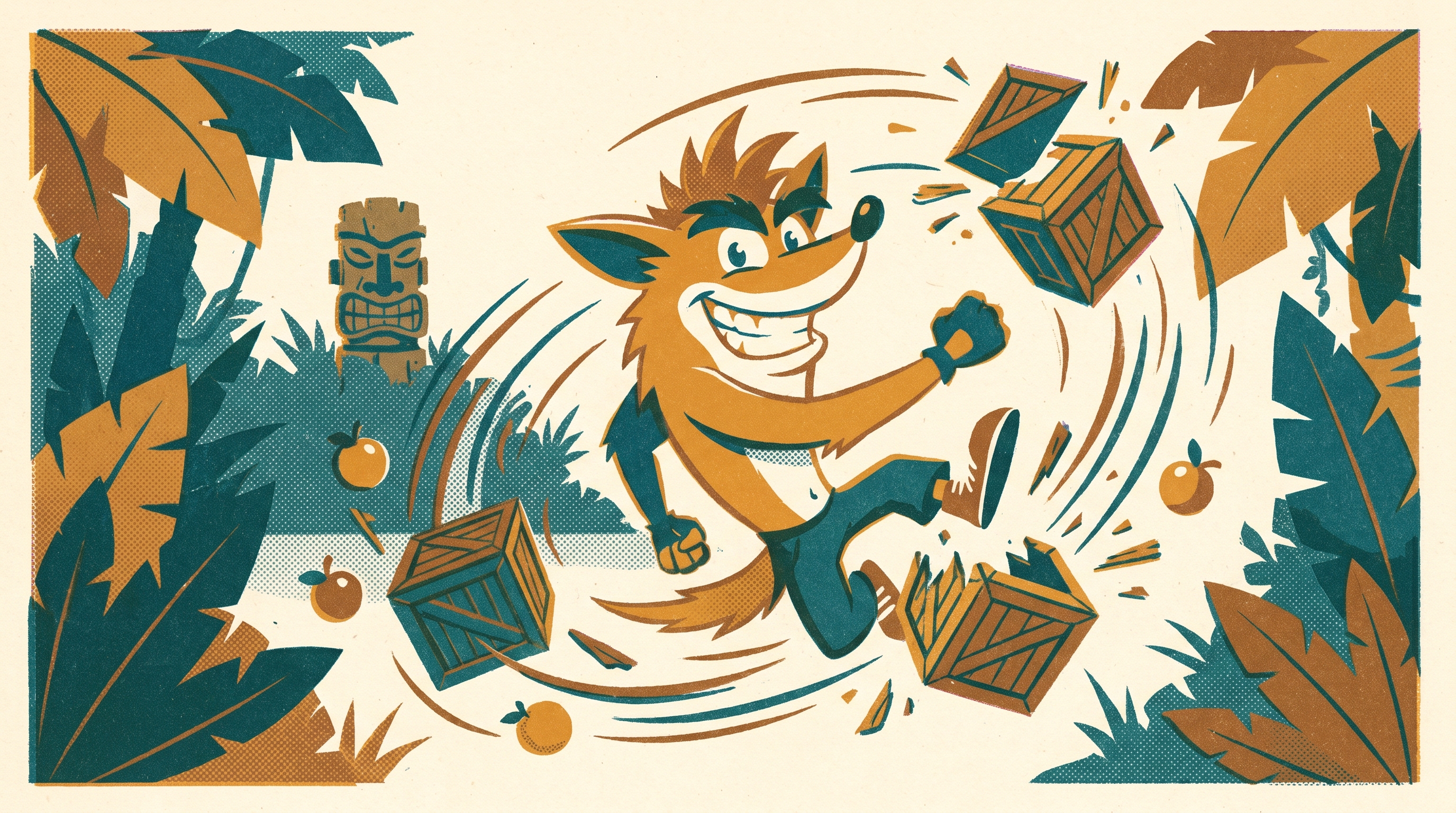 Naughty Dog — Enjoy Game Japan Museum illustration