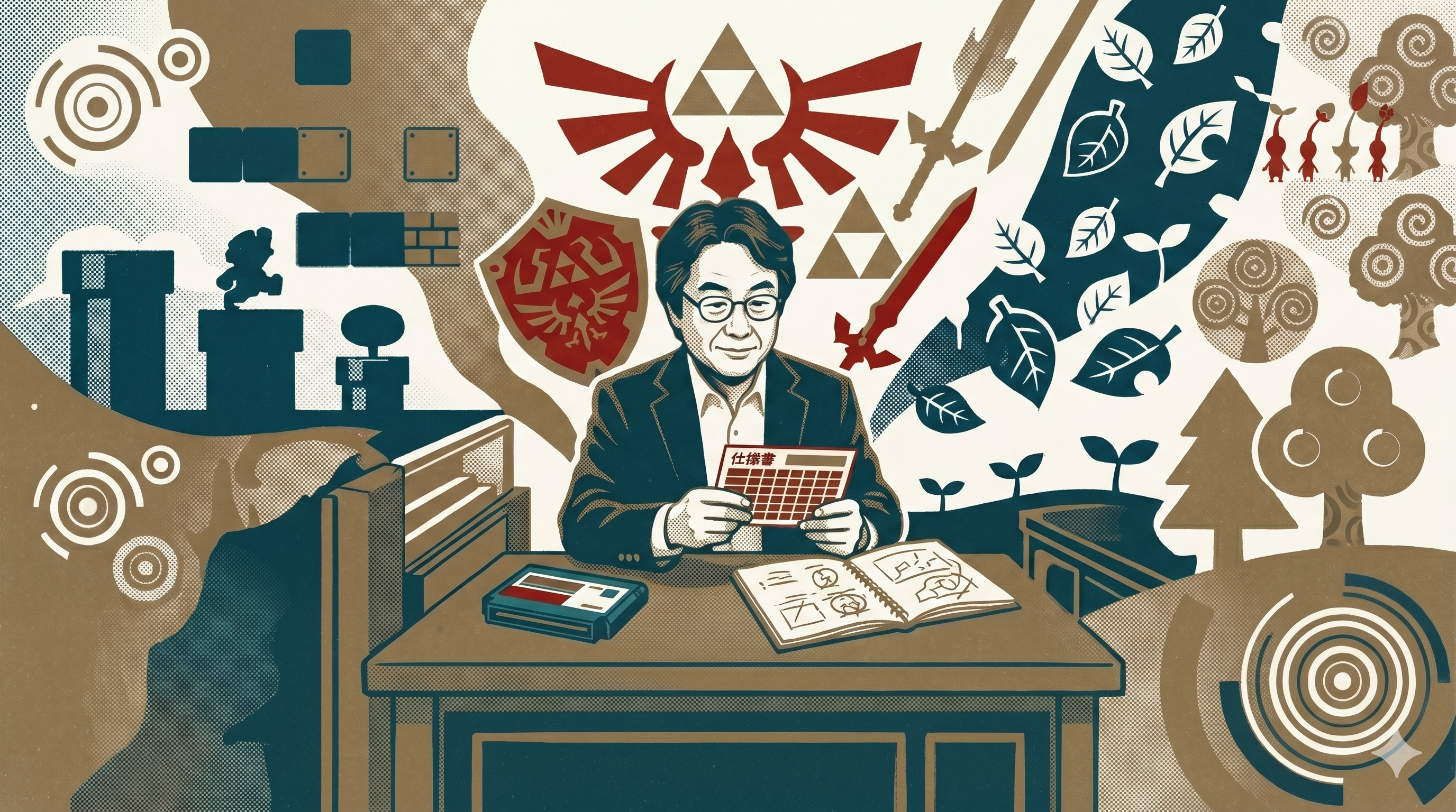Nintendo EAD — Enjoy Game Japan Museum illustration