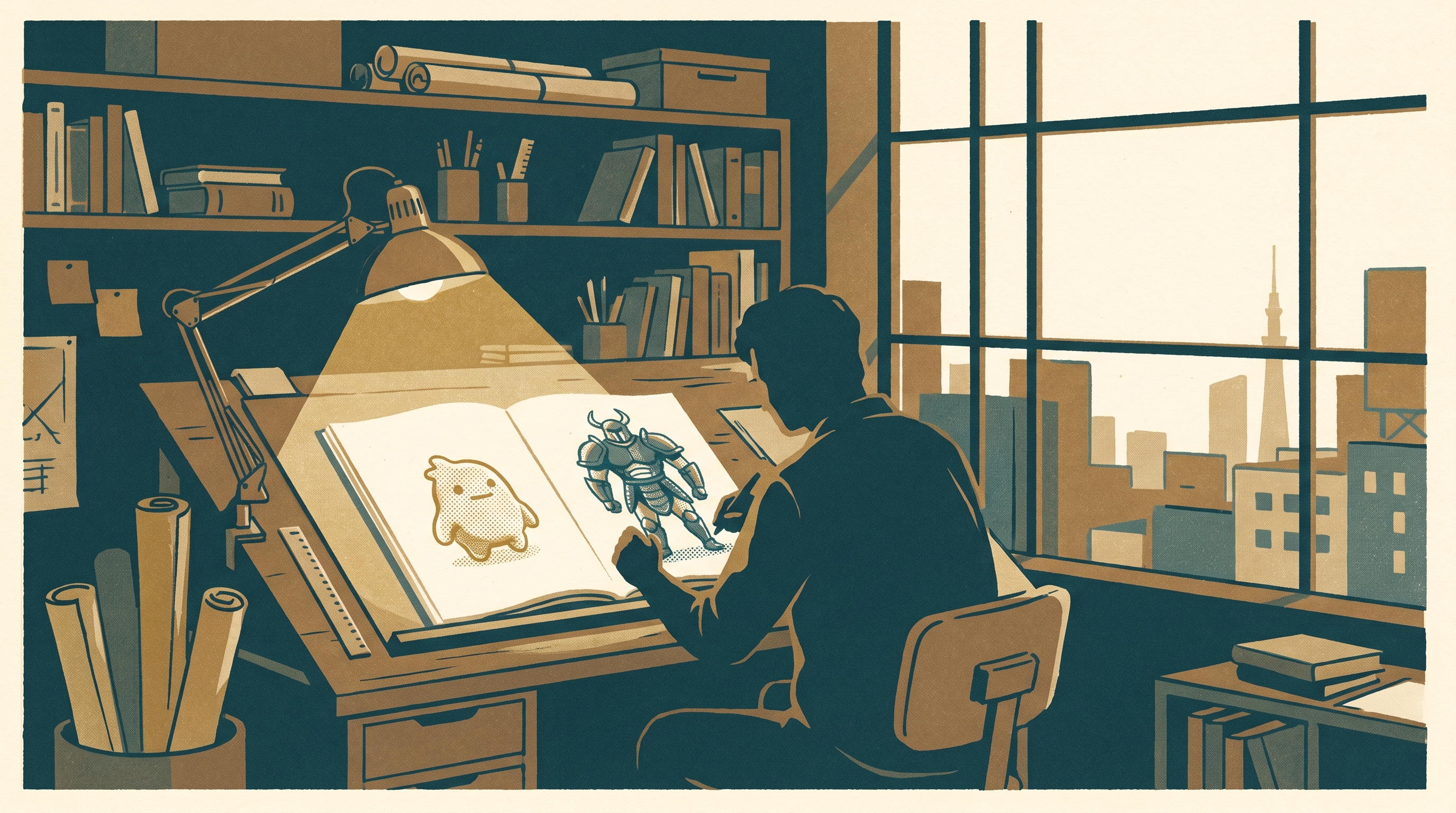 The Same Care for the Weakest and the Strongest — Enjoy Game Japan Museum illustration